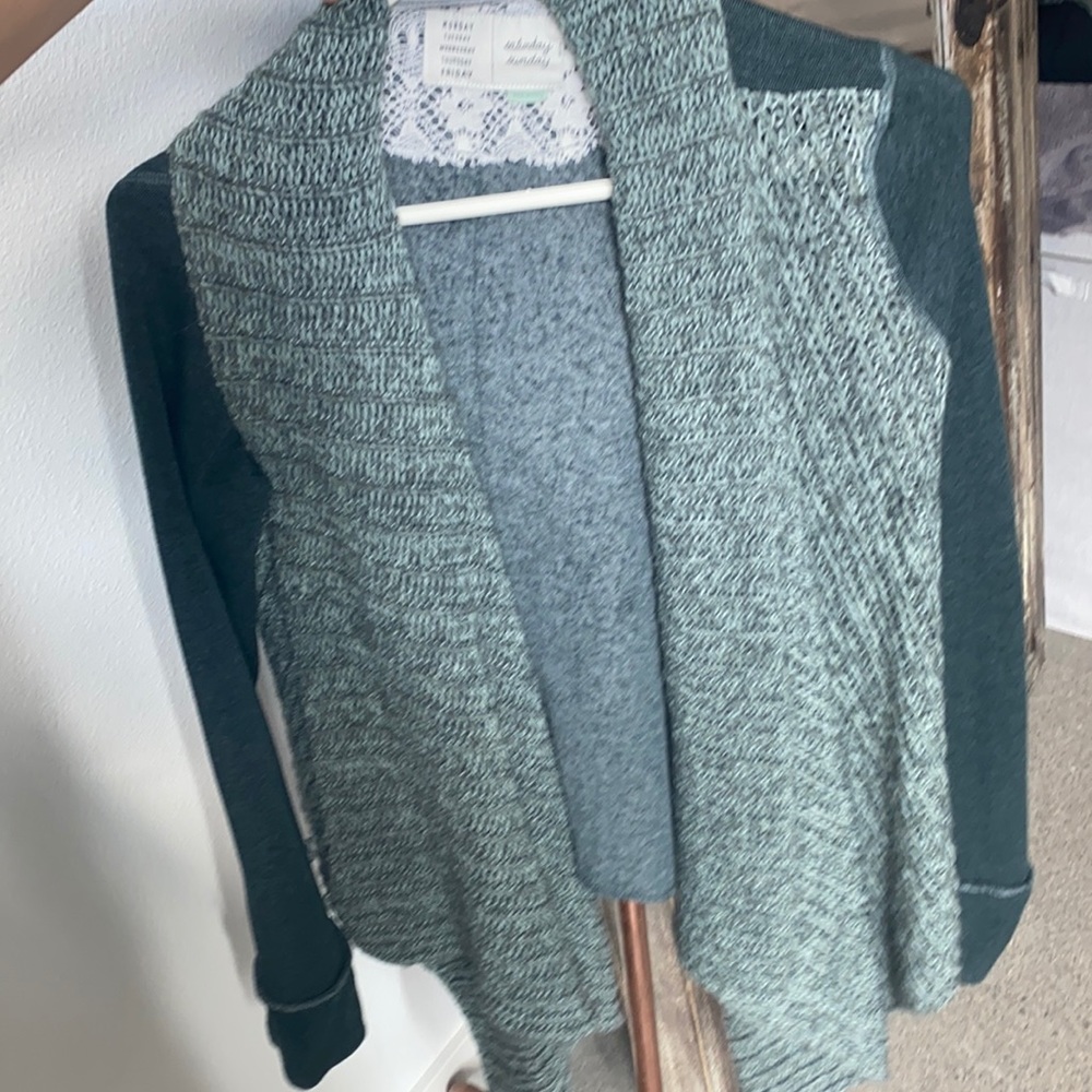 Green sweater